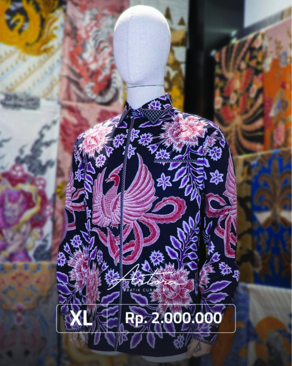 Kemeja Batik Tulis Katun QD143 - Gambar 2
