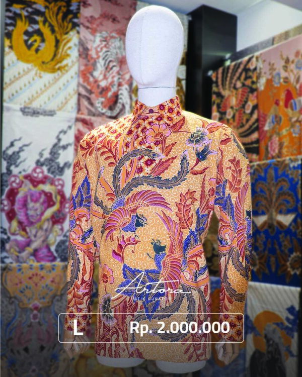 Kemeja Batik Tulis Katun WD50 - Gambar 2